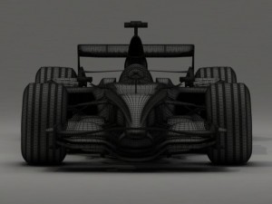 mclaren mercedes mp423 3D Модель