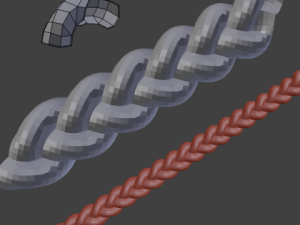 pigtail Modelo 3D