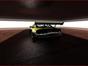 carro de corrida super gt Modelo 3D