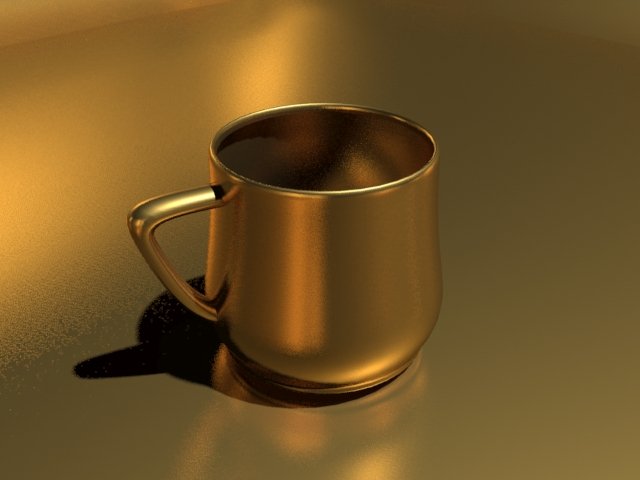 golden cup 3D-Modell .c4d .max .obj .3ds .fbx .stl .blend 