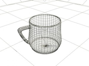 golden cup 3D-Modell