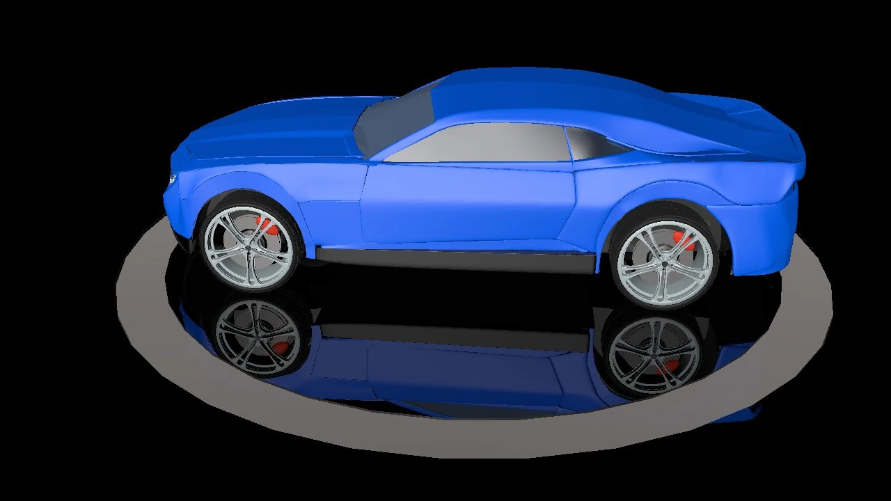 chevrolet camaro 3D Model .c4d .max .obj .3ds .fbx .stl .blend