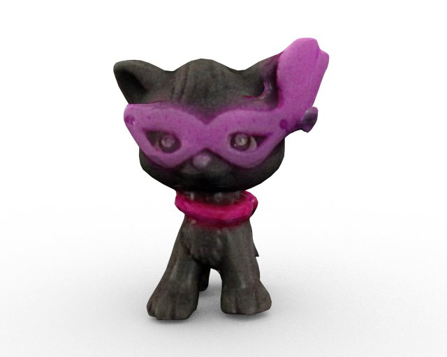 cute cat full rigged 3D Model .c4d .max .obj .3ds .fbx .stl .blend 