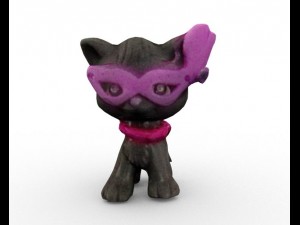 cute cat full rigged Modèle 3D