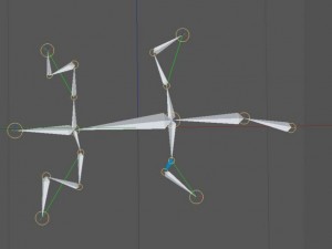 lizzard full rigged 3D Modell