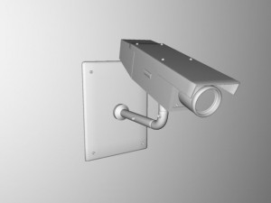 security camera Modello 3D