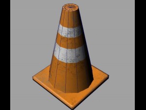 traffic cone 3D Модель