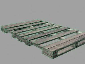 Palette 3D Modell