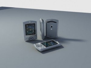 htc p3350 Model 3D