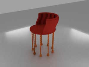 chair Modello 3D