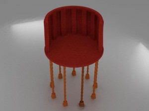 chair 3D 모델