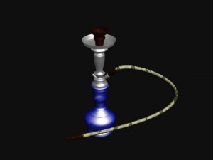 arabian sheesha Modello 3D