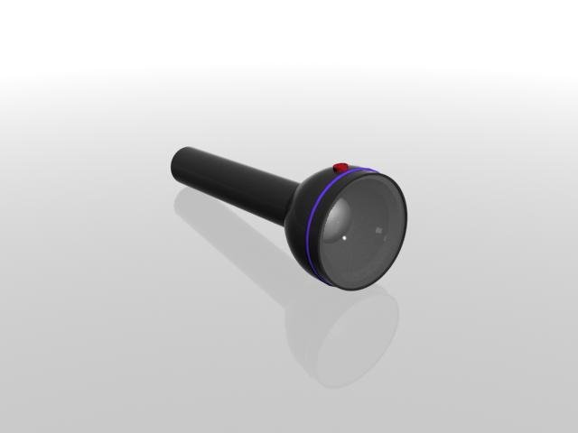torch 3D Model .c4d .max .obj .3ds .fbx .stl .blend 