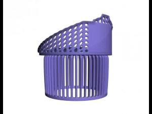 chaise moelleuse Modèle 3D