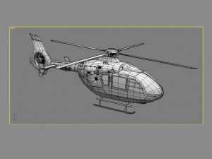 eurocopter ec 135 3Dモデル