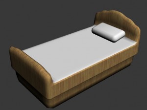 bed Model 3D