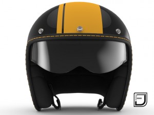 black r helmet h08 3D 모델
