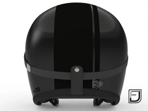 black r helmet h09 3D Model