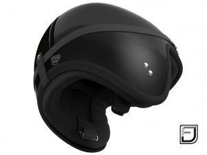 black r helmet h09 3D मॉडल