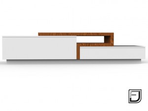 tv stand 1 3D 모델