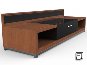 tv stand 2 3D Model