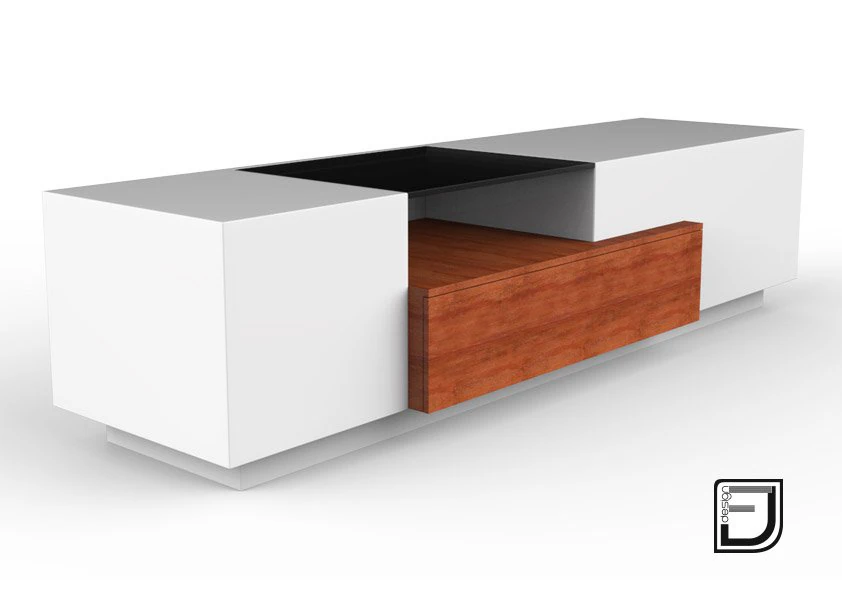 tv stand 3 3D Model .c4d .max .obj .3ds .fbx .stl .blend 