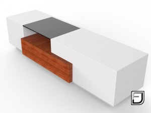 tv stand 3 3D Модель
