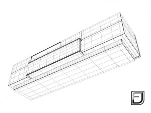 tv stand 3 3D Модель