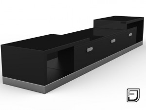 tv stand 4 3D Model