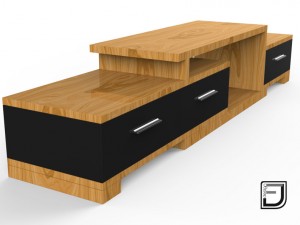 tv stand 6 3D Model
