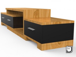 tv stand 6 3D Model