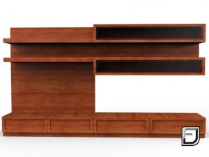tv stand 7 3D 모델
