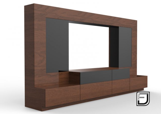 tv stand 8 3D मॉडल .c4d .max .obj .3ds .fbx .stl .blend 