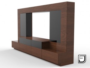 tv stand 8 3D मॉडल