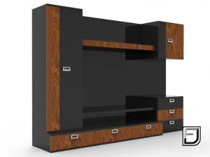 тумба під телевізор 9 3D Модель