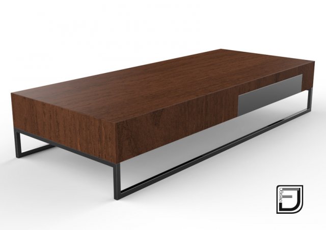 coffee table 2 Modèle 3D .c4d .max .obj .3ds .fbx .stl .blend 