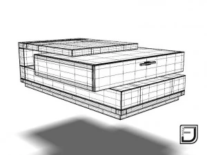 coffee table 4 3D Model