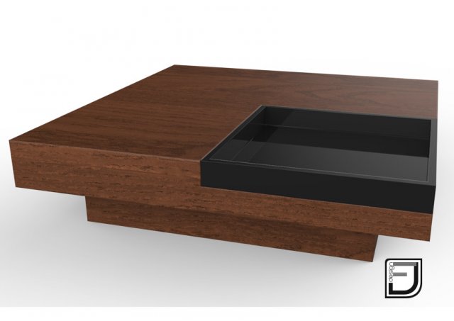 coffee table 5 3D Model .c4d .max .obj .3ds .fbx .stl .blend 