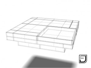 coffee table 5 3D Model