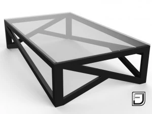 Couchtisch 6 3D Modell