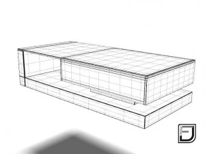 coffee table 7 3D Model