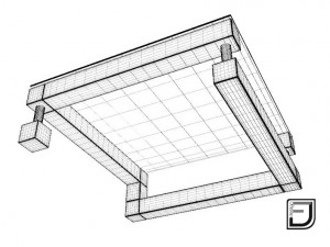 coffee table 9 3D Model