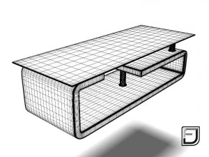 coffee table 10 3D Model