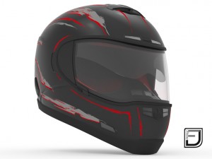 black helmet h10 3D 模型
