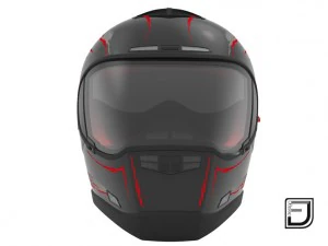 black helmet h10 3D Model
