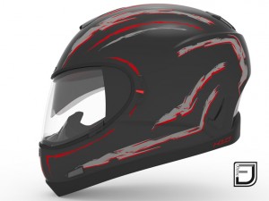 black helmet h10 3D Model