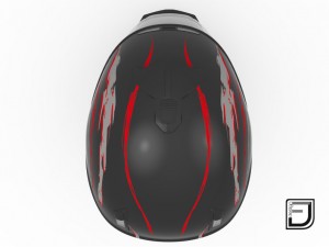black helmet h10 3D Model