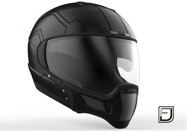 full modular helmet h11 3D Model .c4d .max .obj .3ds .fbx .stl .blend 