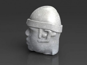 colossal head Modèle 3D