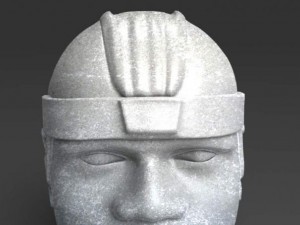 colossal head Modèle 3D